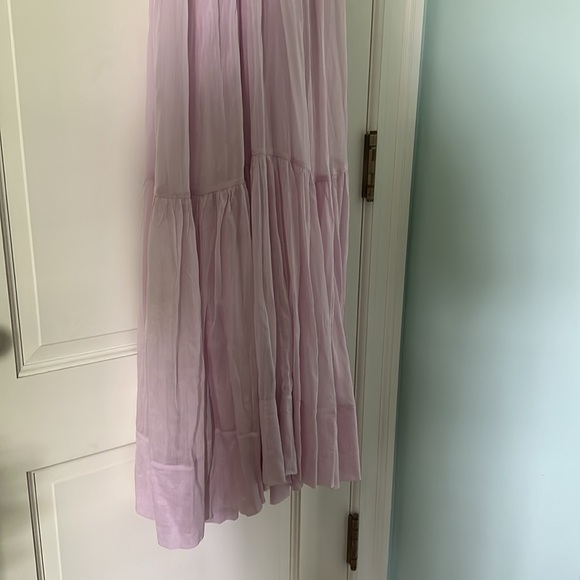 Isabel Marant Summer Dress Katici Light Pink NWT 36 Cotton/ Silk, Retail $1742 - Picture 9 of 10